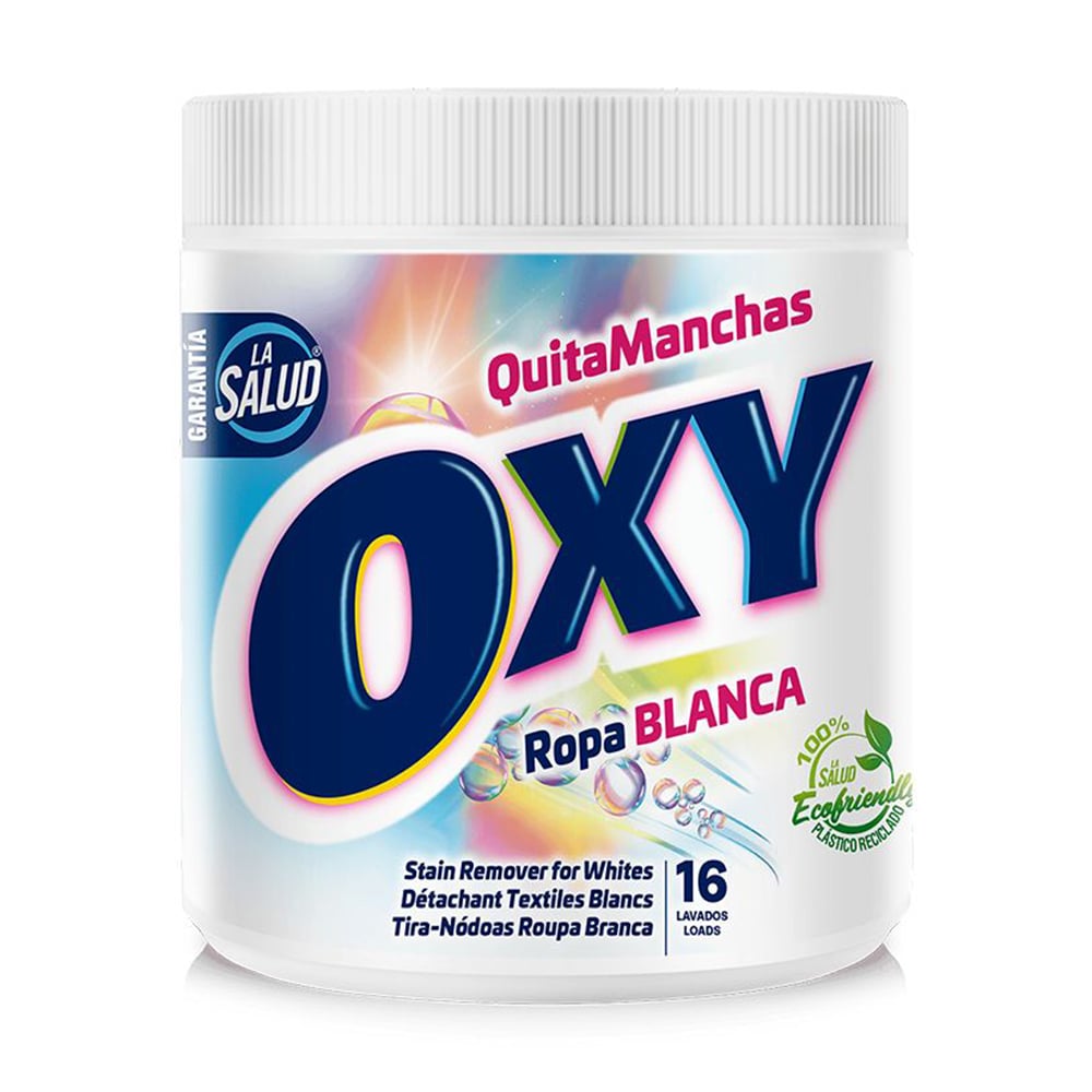 Плямовивідник La Salud Oxy для білих тканин, 1 кг